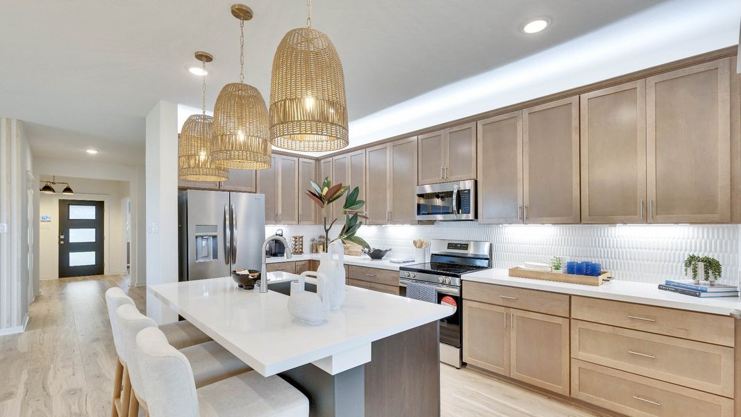 Model home photos of similar floorplans, not pictures of actual home.
