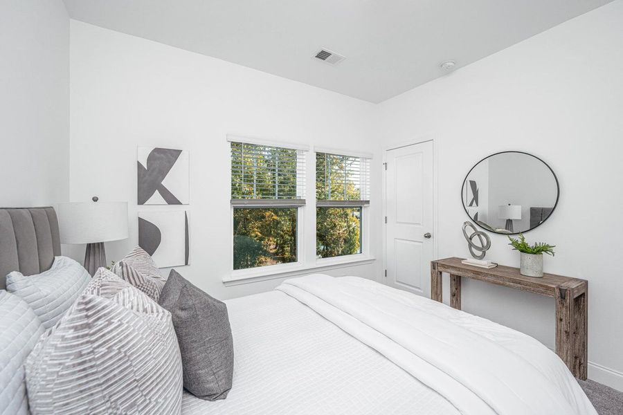 Furnished interior view inside a new home in , Charleston (Image 24).