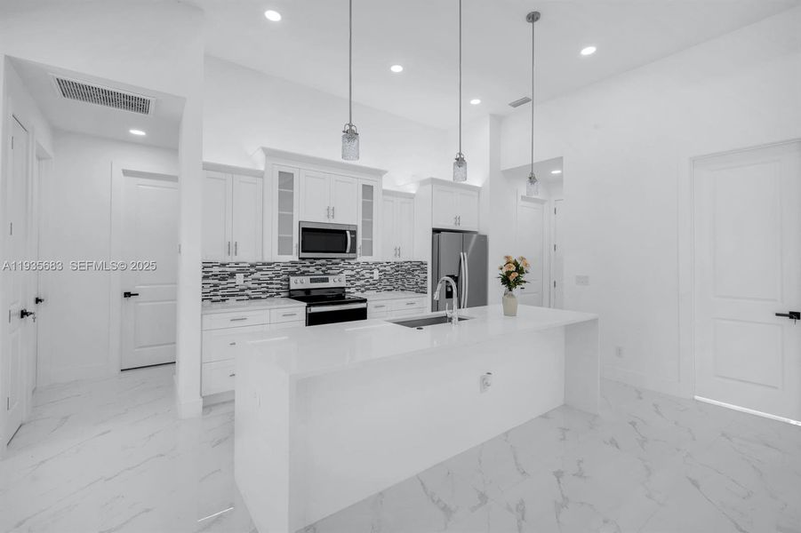 Furnished interior view inside a new home in , Cape Coral (Image 10).