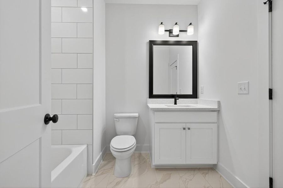 Furnished interior view inside a new home in Livingstone Park, Kennesaw (Image 10).