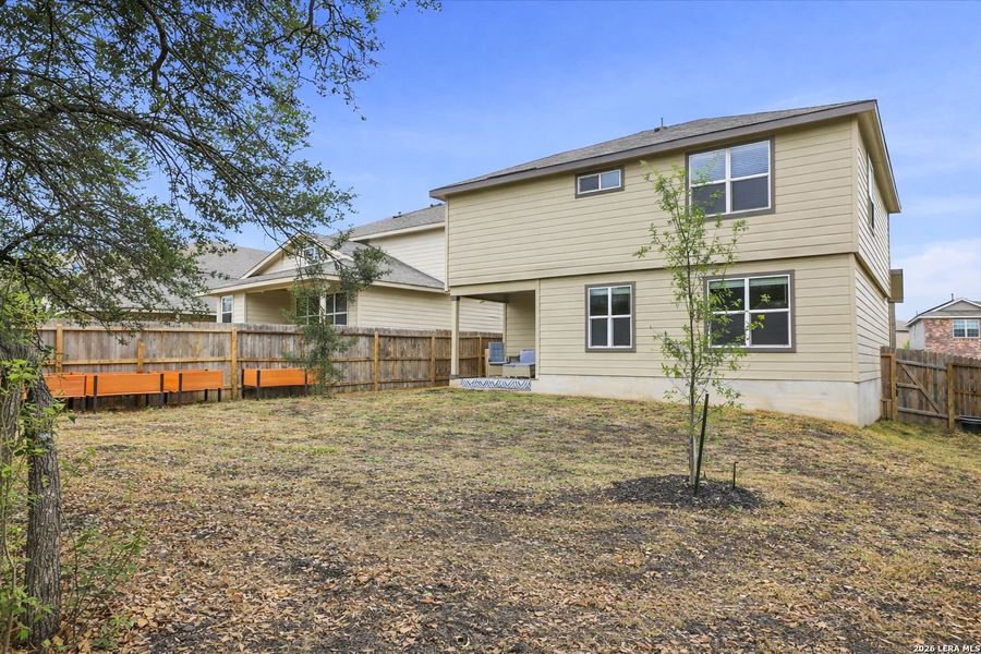 Exterior details and patio area of a home in Copper Canyon, Bulverde (Image 3).