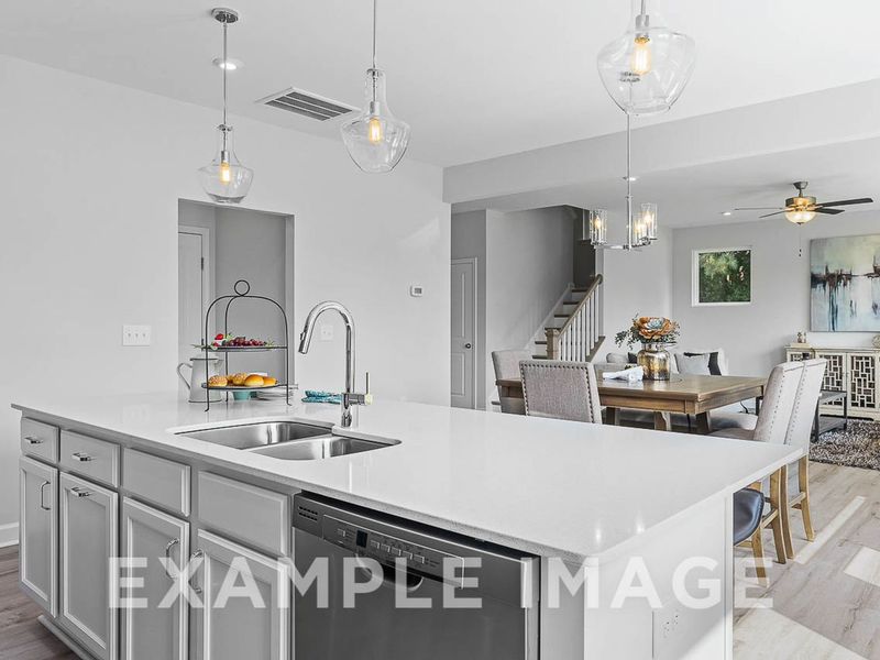 Representative furnished interior of a home built from the The Chestnut by Davidson Homes LLC in Retreat at North Main, Lillington (Image 13).