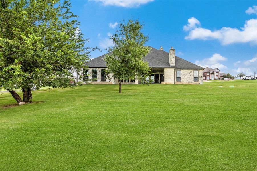 Front exterior of a new home in , Weatherford, TX, highlighting curb appeal (Image 23). Front exterior of a new home in , Weatherford, TX, highlighting curb appeal (Image 23).