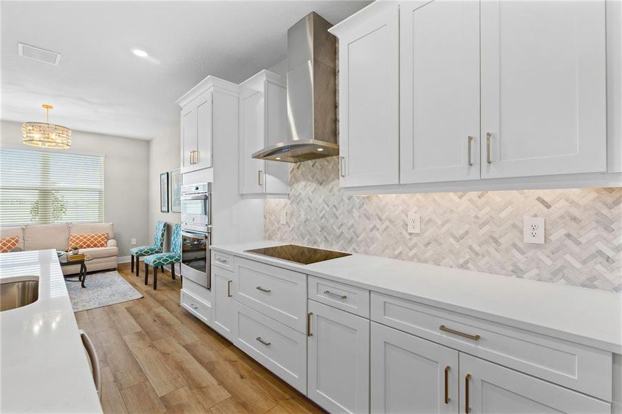 Furnished interior view inside a new home in , Nokomis (Image 27).