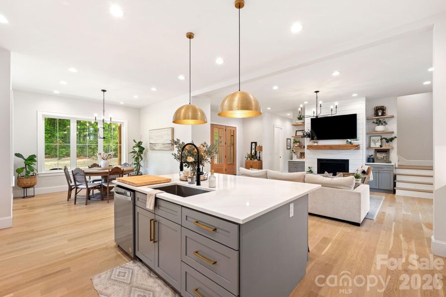 Furnished interior view inside a new home in , Rockwell (Image 18).