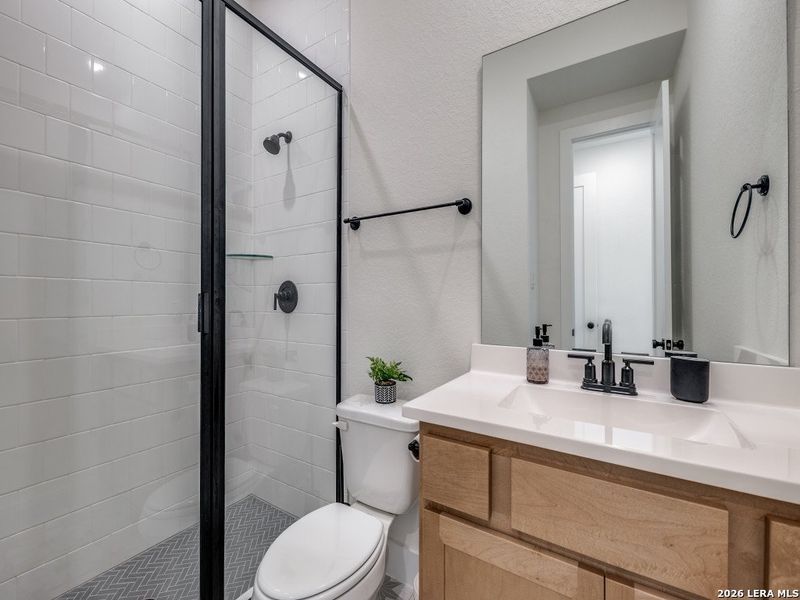 Furnished interior view inside a new home in The Ranches at Creekside, Boerne (Image 19).
