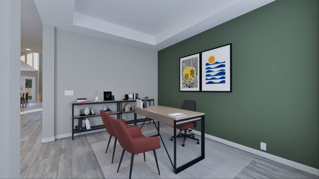 Representative furnished interior of a home built from the Pinehurst by Tricoast Homes in Sunterra 50s, Katy (Image 35). Representative furnished interior of a home built from the Pinehurst by Tricoast Homes in Sunterra 50s, Katy (Image 35).