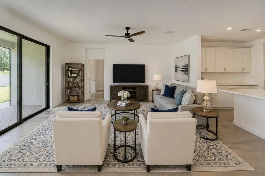Furnished interior view inside a new home in , Bradenton (Image 5). Furnished interior view inside a new home in , Bradenton (Image 5).