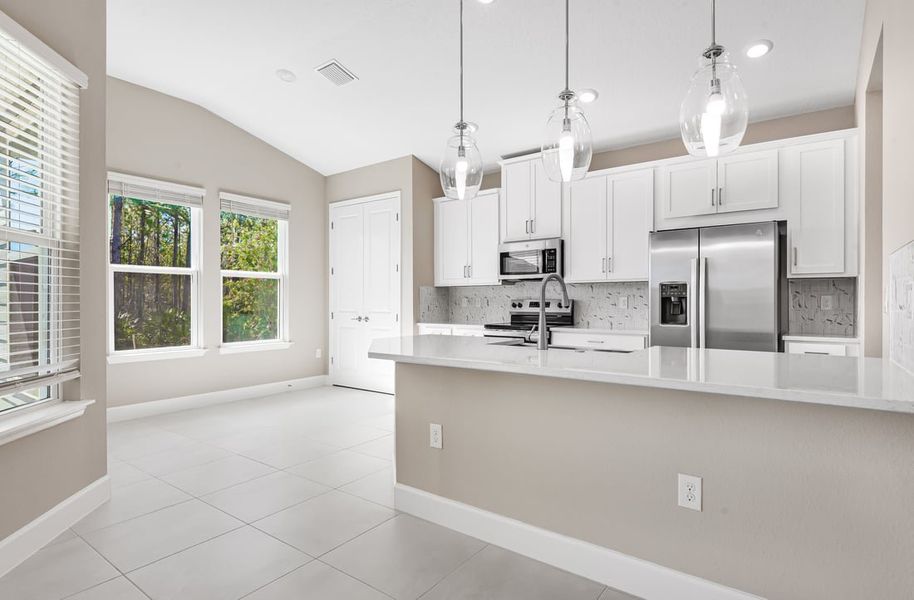 Representative furnished interior of a home built from the Antilla by Taylor Morrison in Colbert Landings, Palm Coast (Image 2).