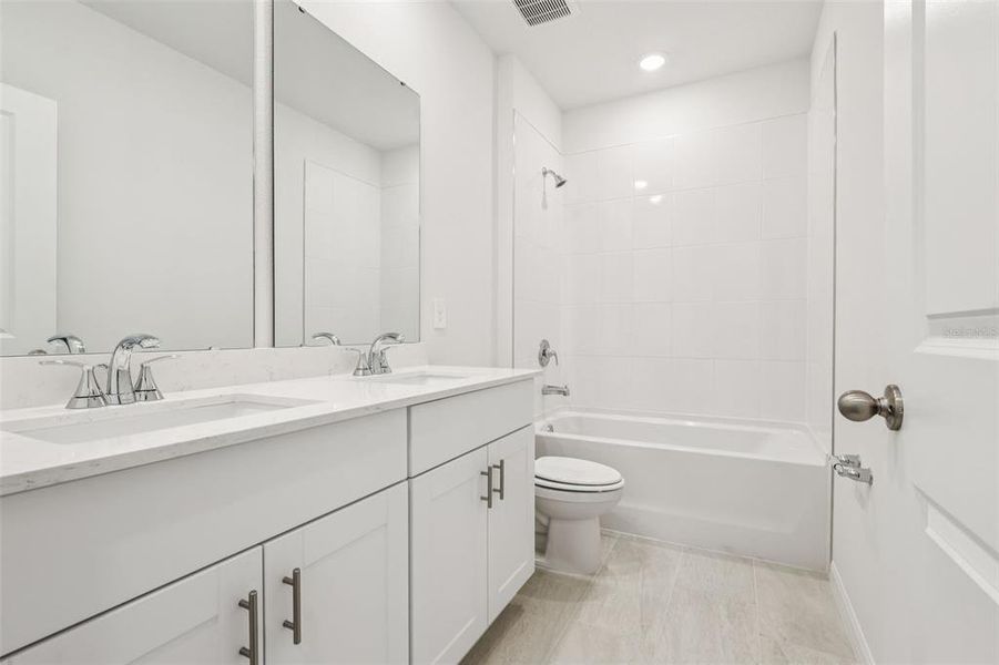 Furnished interior view inside a new home in Crosswinds - Signature Series, Haines City (Image 10).