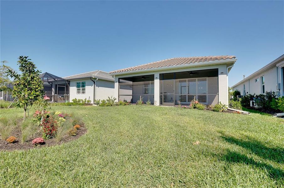 Exterior details and patio area of a home in BeachWalk by Manasota Key, Englewood (Image 34).
