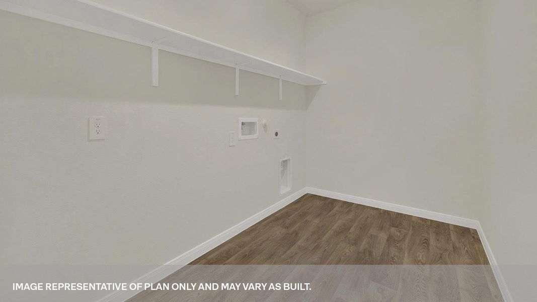 Spacious, unfurnished interior of a new home in Paramount, Kyle (Image 15).