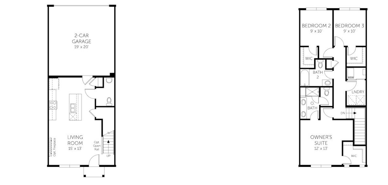 2D floor plan layout of this home in Mountain Brook, Longmont, CO (Image 3).