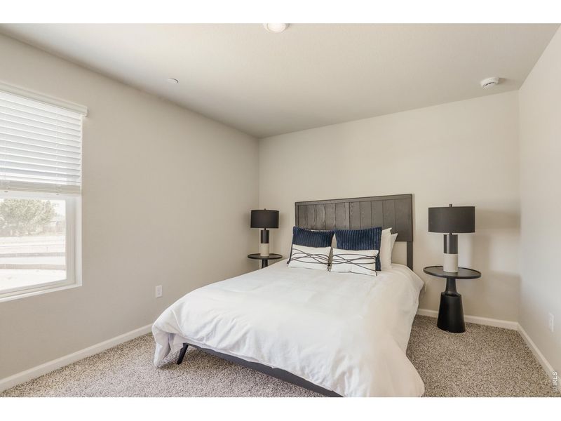 Furnished interior view inside a new home in , Fort Collins (Image 17). Furnished interior view inside a new home in , Fort Collins (Image 17).
