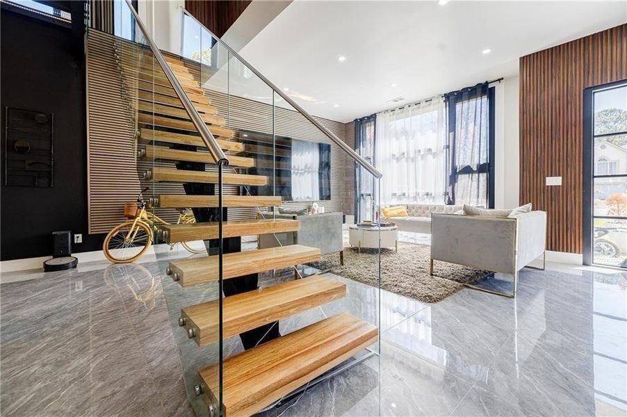 Furnished interior view inside a new home in , Marietta (Image 6).