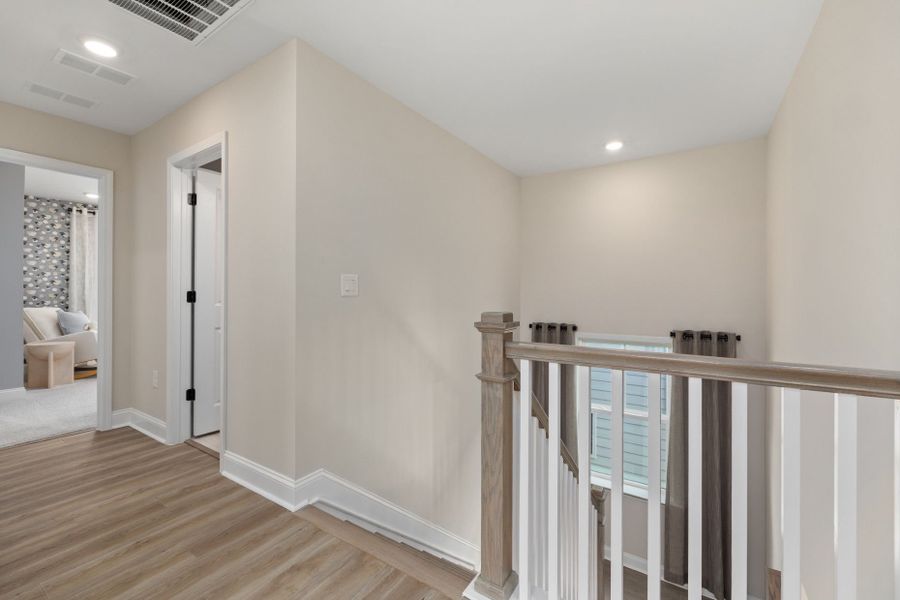 Representative unfurnished interior of a home built from the Ramblewood by Pulte Homes in Brio, Knightdale (Image 21). Representative unfurnished interior of a home built from the Ramblewood by Pulte Homes in Brio, Knightdale (Image 21).