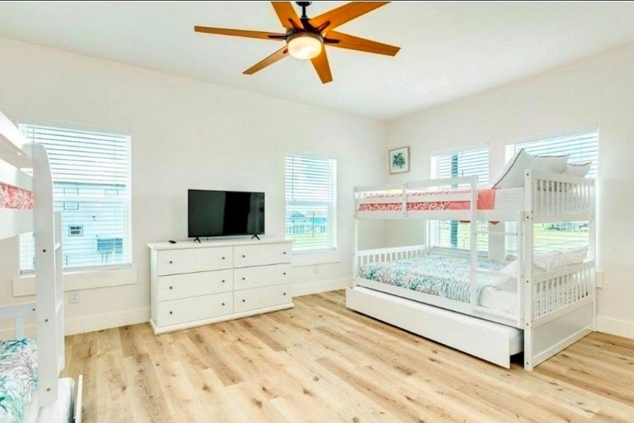 Furnished interior view inside a new home in , Galveston (Image 16).