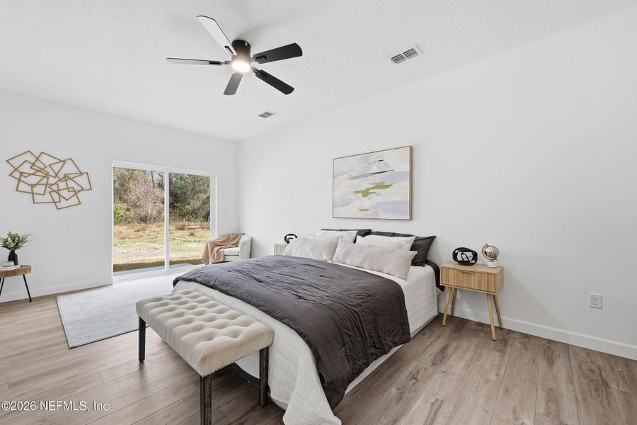 Furnished interior view inside a new home in , Orange Park (Image 26).