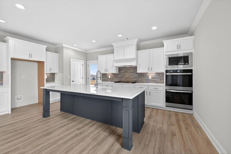 Furnished interior view inside a new home in Hemingway, Flowery Branch (Image 4).