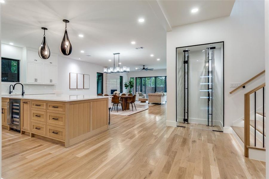 Furnished interior view inside a new home in , Dallas (Image 14).
