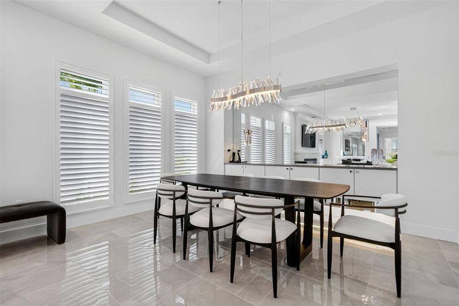 Furnished interior view inside a new home in Aqua Single Family Homes, Bradenton (Image 53).