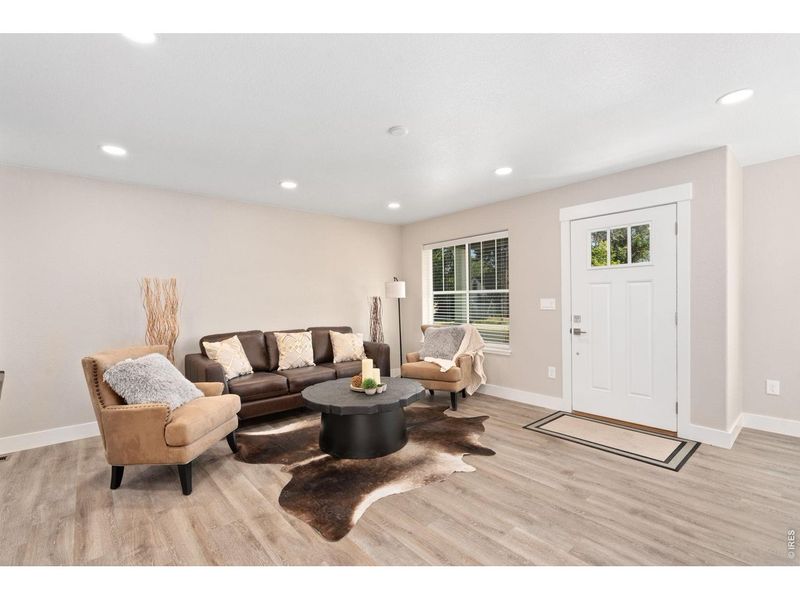 Furnished interior view inside a new home in , Loveland (Image 18). Furnished interior view inside a new home in , Loveland (Image 18).