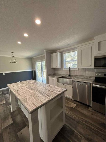 Furnished interior view inside a new home in , Eatonton (Image 6).