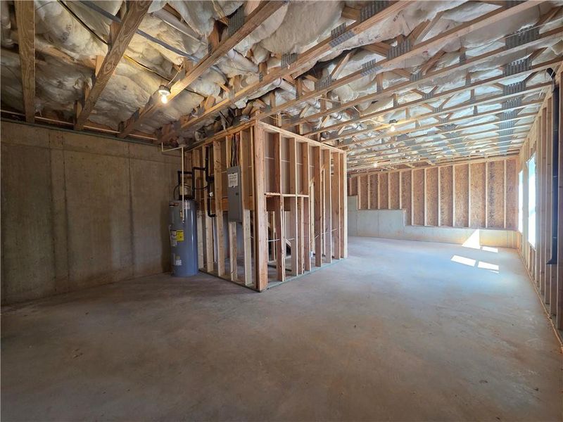 In-progress construction of a new home in Benson Estates, Dallas, GA (Image 26).