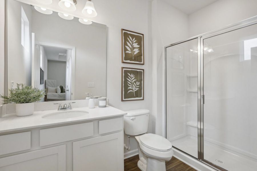Furnished interior view inside a new home in Cantigny Park, Clarksville (Image 14). Furnished interior view inside a new home in Cantigny Park, Clarksville (Image 14).