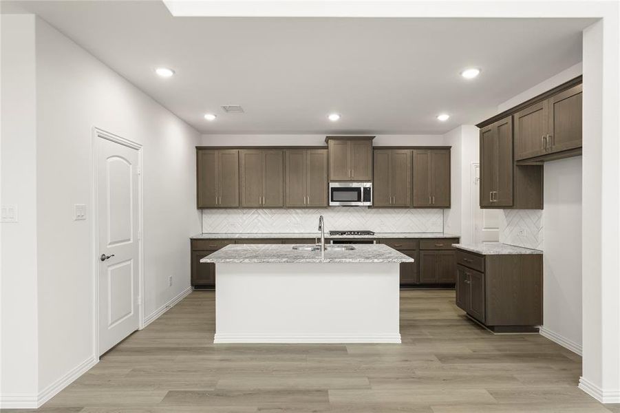 Furnished interior view inside a new home in Edgewater, Fate (Image 15). Furnished interior view inside a new home in Edgewater, Fate (Image 15).