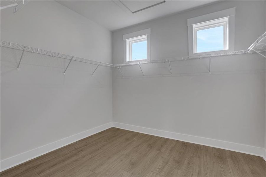 Spacious, unfurnished interior of a new home in The Paddocks at Doc Hughes, Buford (Image 37).