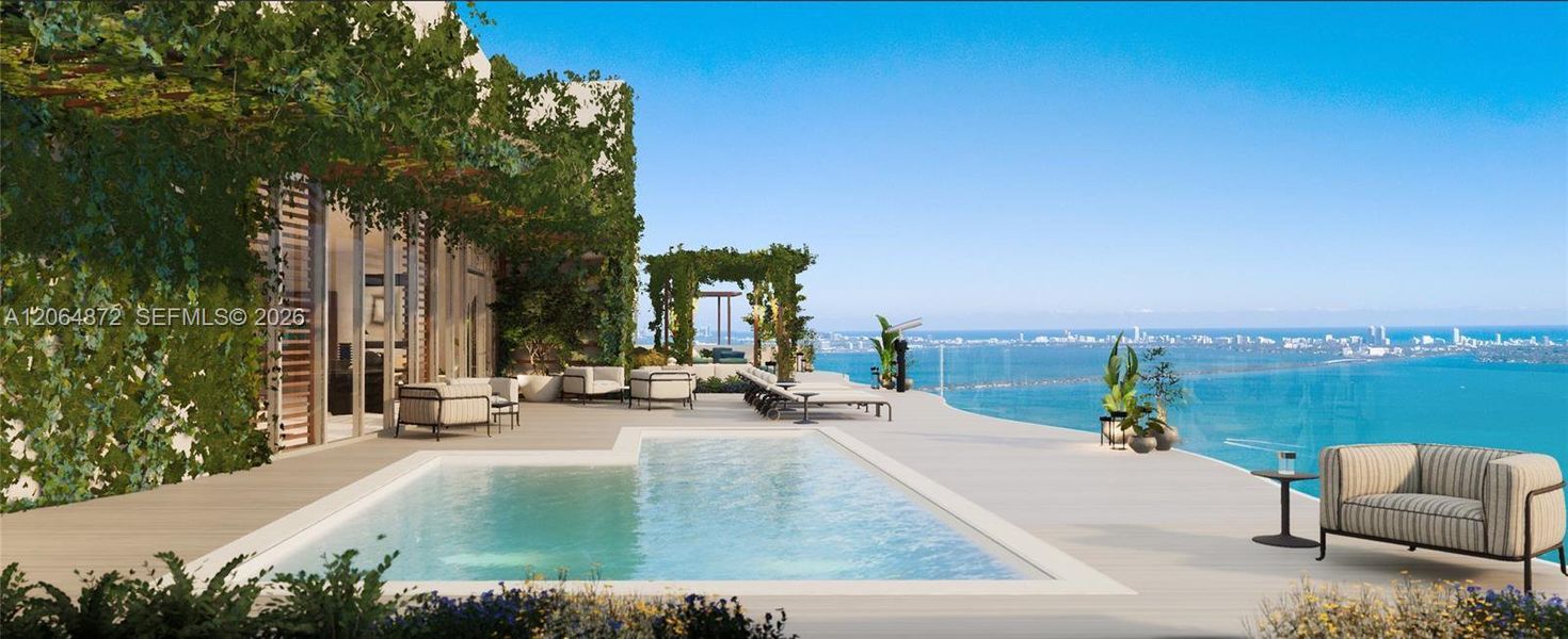 Condo located in Miami, FL showcasing its design and architecture (Image 10).