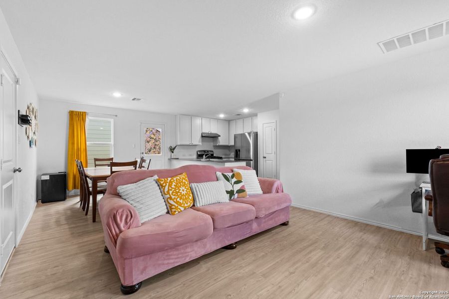 Furnished interior view inside a new home in , San Antonio (Image 4). Furnished interior view inside a new home in , San Antonio (Image 4).