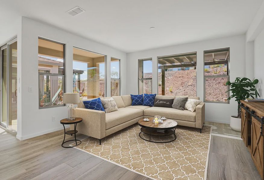 Virtually Staged Great Room - 6 of 34