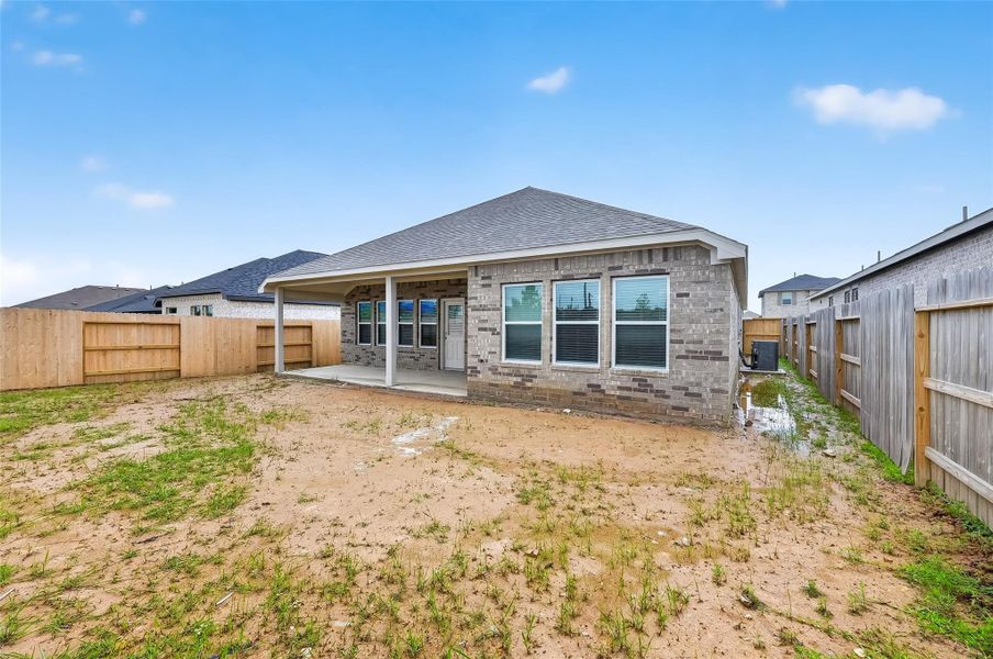 Exterior details and patio area of a home in Cypress Green, Hockley (Image 3).