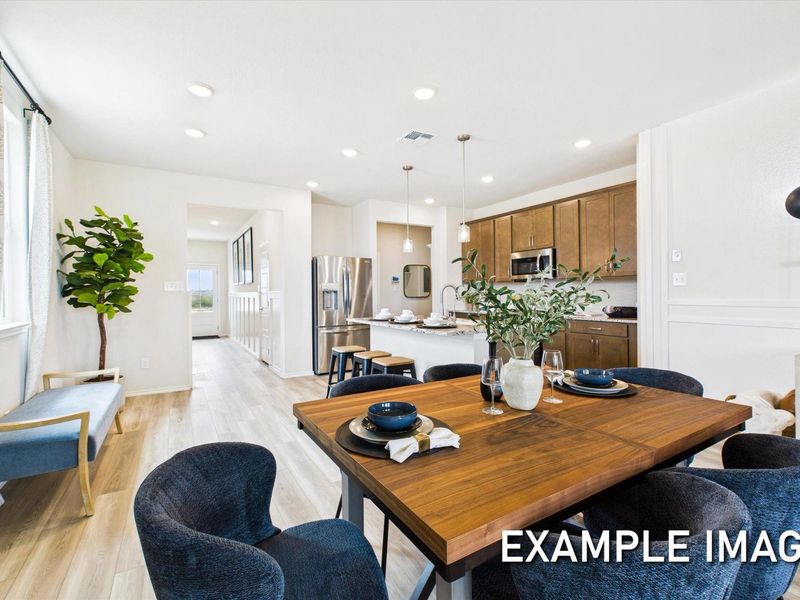 Representative furnished interior of a home built from the The Meadowbrook A by Davidson Homes LLC in Bailey Park, Fayetteville (Image 10).