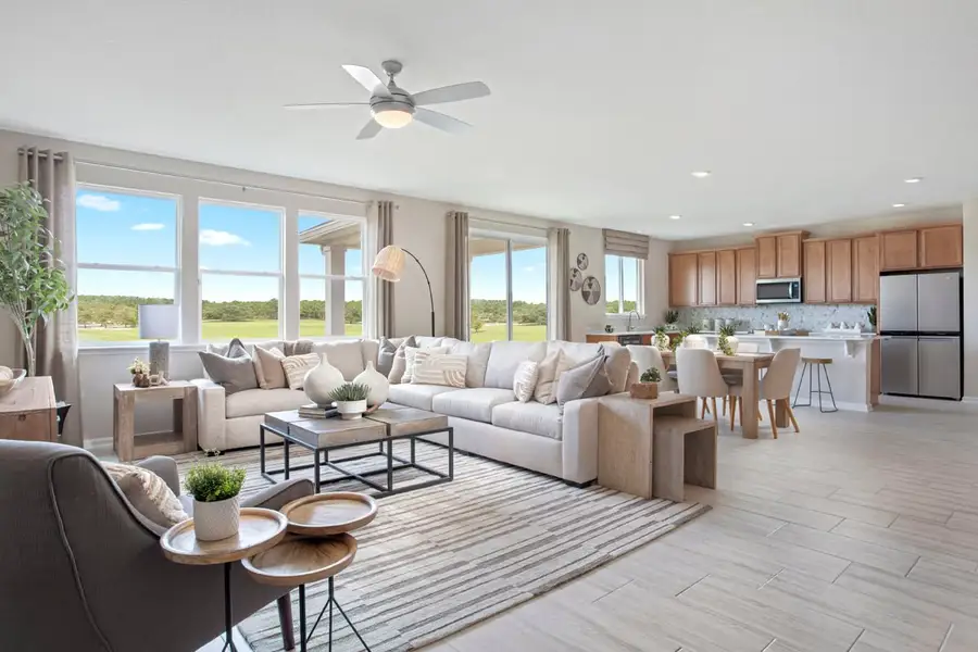 Representative furnished interior of a home built from the 2148 Modeled by KB Home in Sabal Estates, St. Augustine (Image 4).