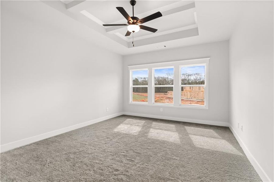 Spacious, unfurnished interior of a new home in Rosewood Lake Preserve, Hoschton (Image 32).