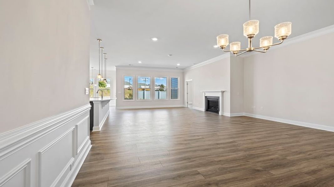Spacious, unfurnished interior of a new home in Whitehawk Meadows, Travelers Rest (Image 26).