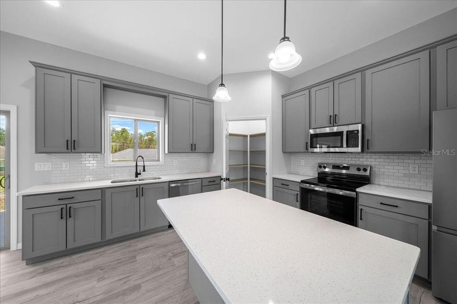Furnished interior view inside a new home in , Ocala (Image 9).