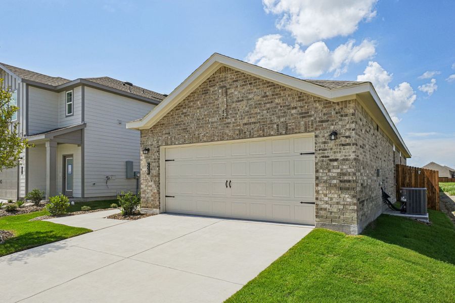 Representative exterior photo of a completed home built from the Odyssey by Starlight Homes in Coyote Meadows, Anna, TX (Image 2). Representative exterior photo of a completed home built from the Odyssey by Starlight Homes in Coyote Meadows, Anna, TX (Image 2).