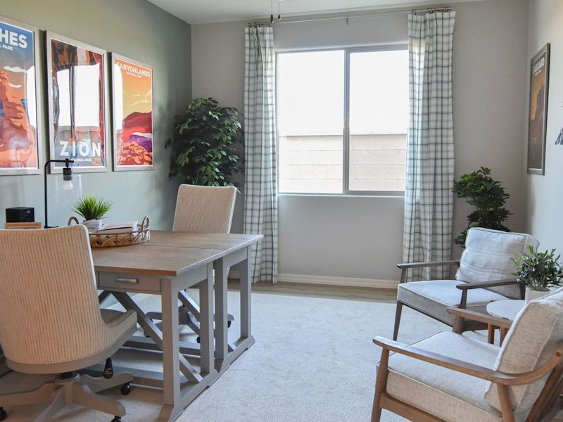 Representative furnished interior of a home built from the The Harmony by Davidson Homes LLC in North Ridge at Pronghorn Ranch, Prescott Valley (Image 19). Representative furnished interior of a home built from the The Harmony by Davidson Homes LLC in North Ridge at Pronghorn Ranch, Prescott Valley (Image 19).