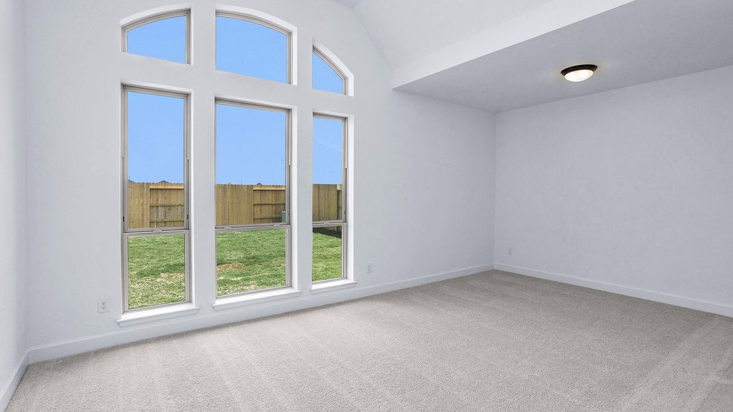 Spacious, unfurnished interior of a new home in Everly, Tomball (Image 13).