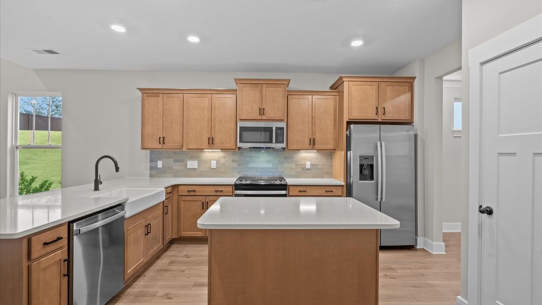 Furnished interior view inside a new home in Pleasant Falls, Moore (Image 8).
