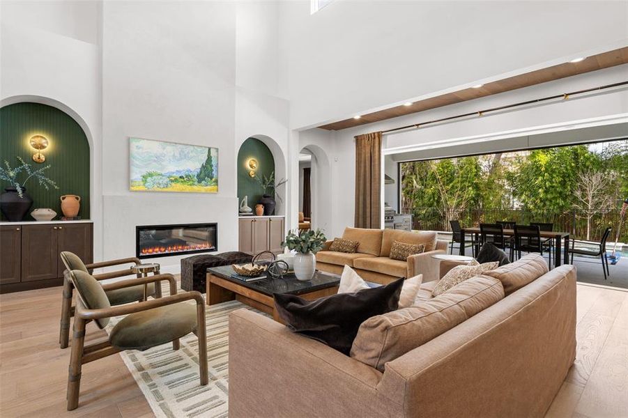 Furnished interior view inside a new home in , Sanford (Image 17).