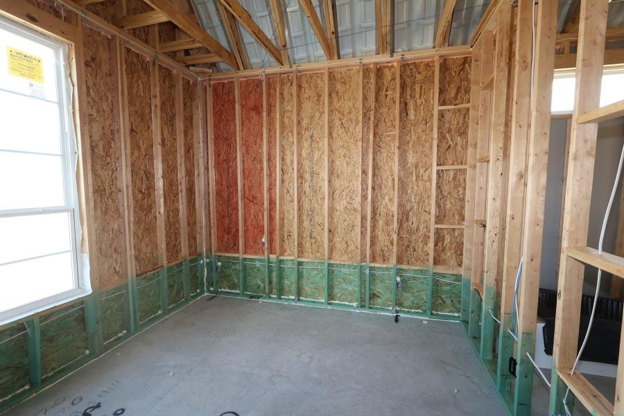 In-progress construction of a new home in Dunham Pointe, Cypress, TX (Image 7).