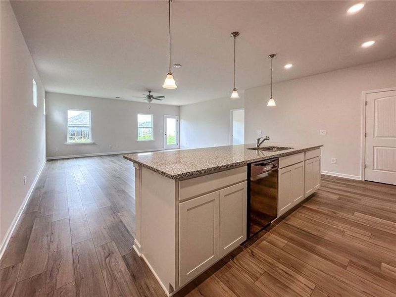 Furnished interior view inside a new home in Glen at Cave Springs, Douglasville (Image 9).