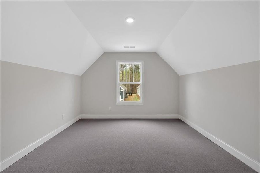 Spacious, unfurnished interior of a new home in Stratford at NatureWalk, Dallas (Image 36).