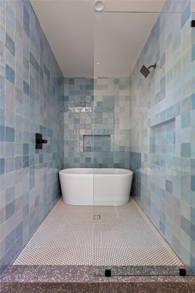 Close-up of interior finishes inside a home in , Austin (Image 18).