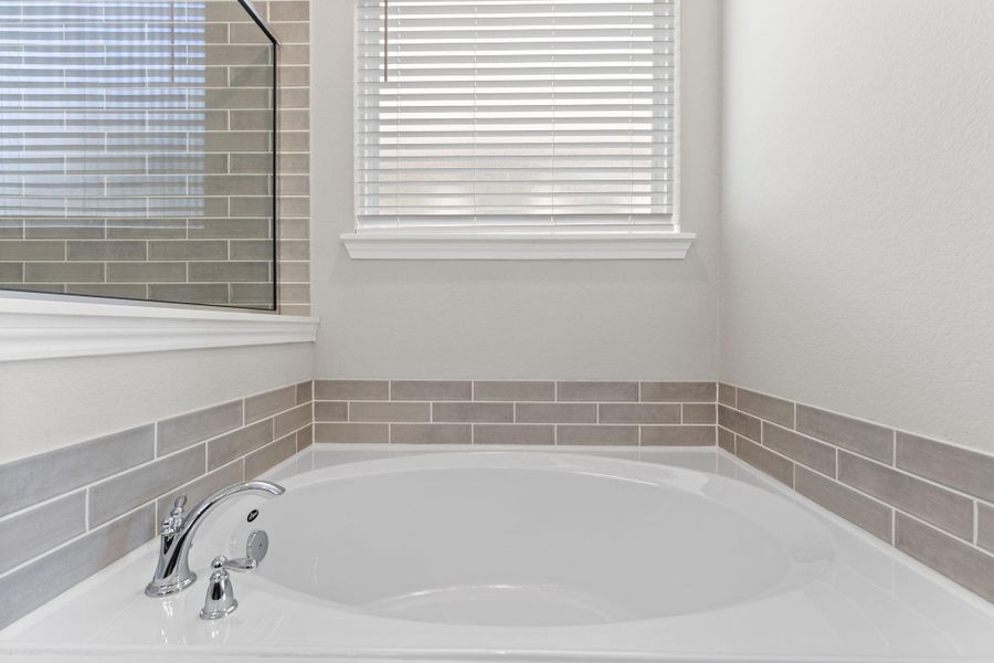 Soak away the day in peace.